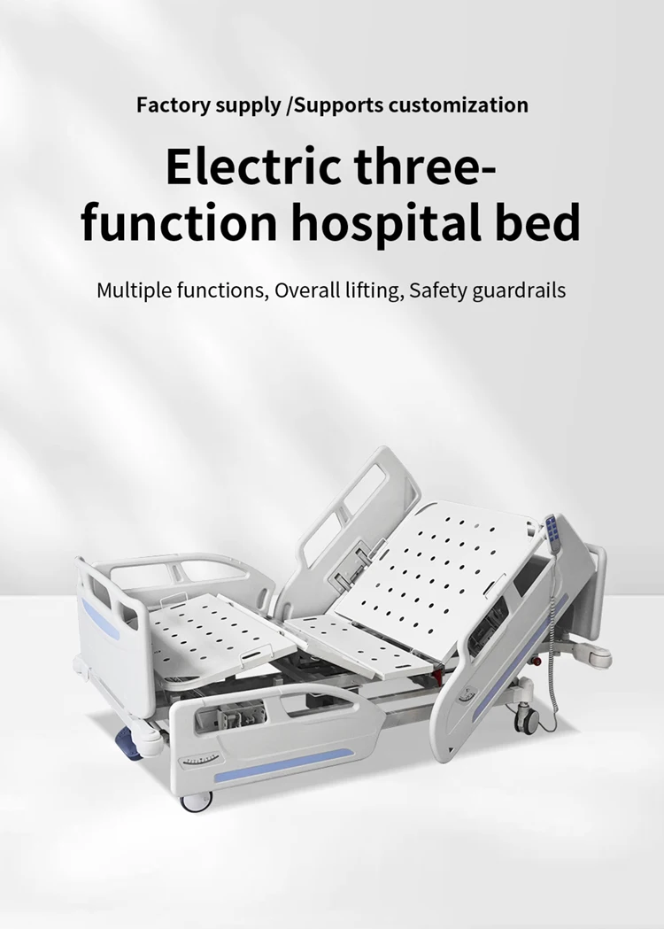 Hot  product 3-Function Electric Hospital Bed for Patients Price-Friendly Option