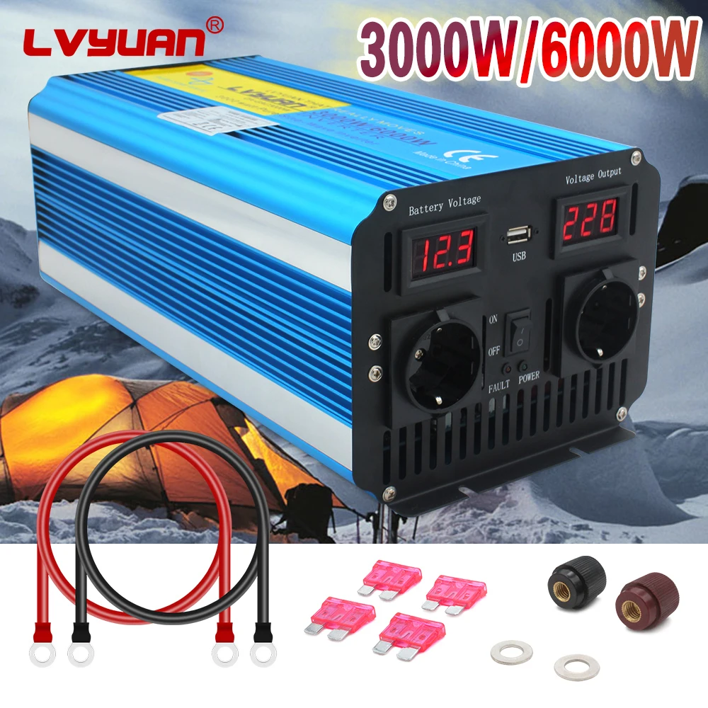 lvyuan 3000w pure sine wave power