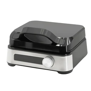 Innovative Non Stick Electronic Square Shape Waffle Maker Machine Muffin Pancake Electric Stainless Steel Ordinary Product Motor