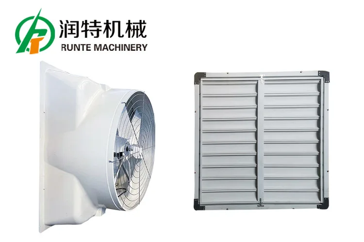 High Quality 1260 Model 42 Inch Model Industrial Exhaust Fan Direct Driven Exhaust Farm Poultry Frp Ventilation Wall Fan