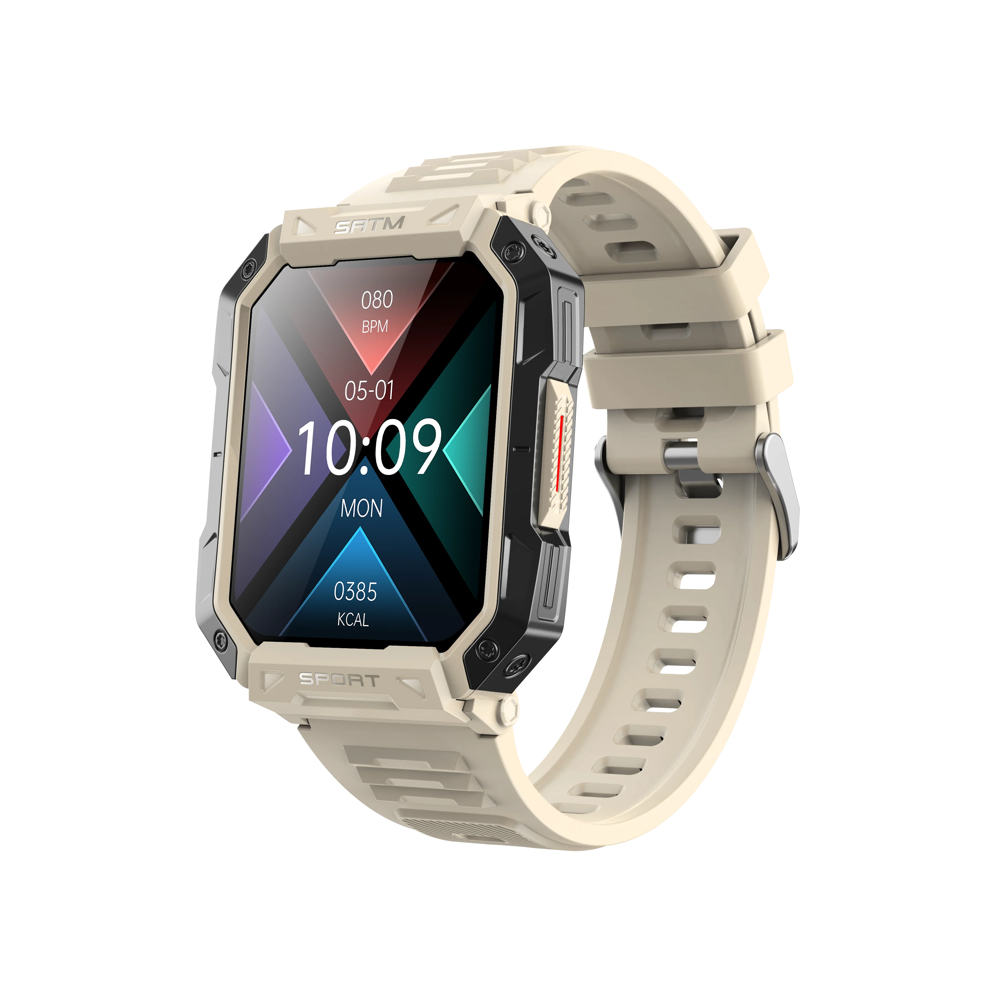 2025 New Titanium Alloy 2.1 Inch Touch Screen Sports Health Smart Watch Outdoor Men's Best Smart Watch