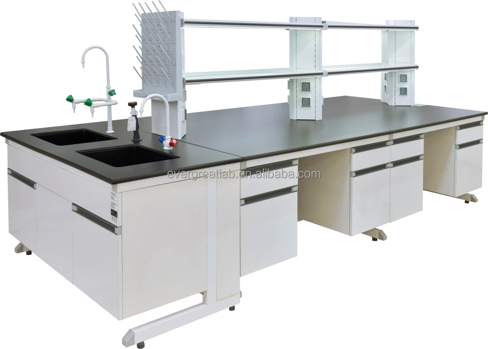 Dental School Chemical Industrial Cabinet Tables Furnitures Work Lab ...
