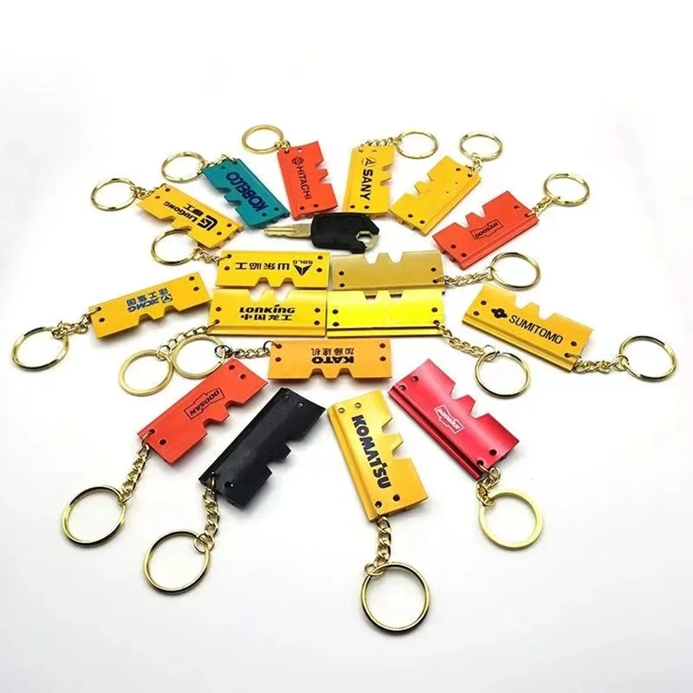 小物 construct key chain multi-yellow Cat 2 Piece XL Multi-Tool and Multi-Tool Key Chain with