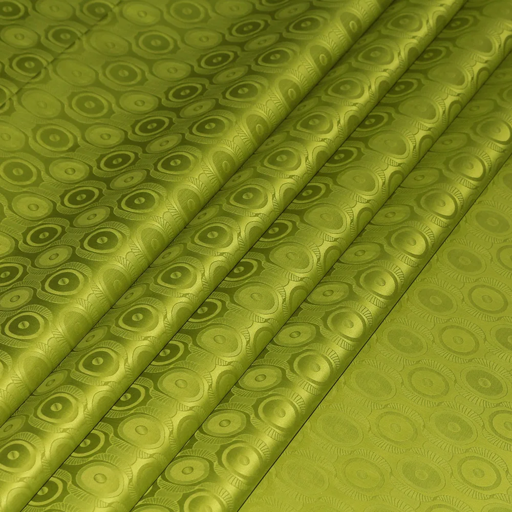 Multiple Color African Style Fabric 100 Cotton Original Bazin Riche Fabric Knitted Jacquard Shadda for Clothing Material