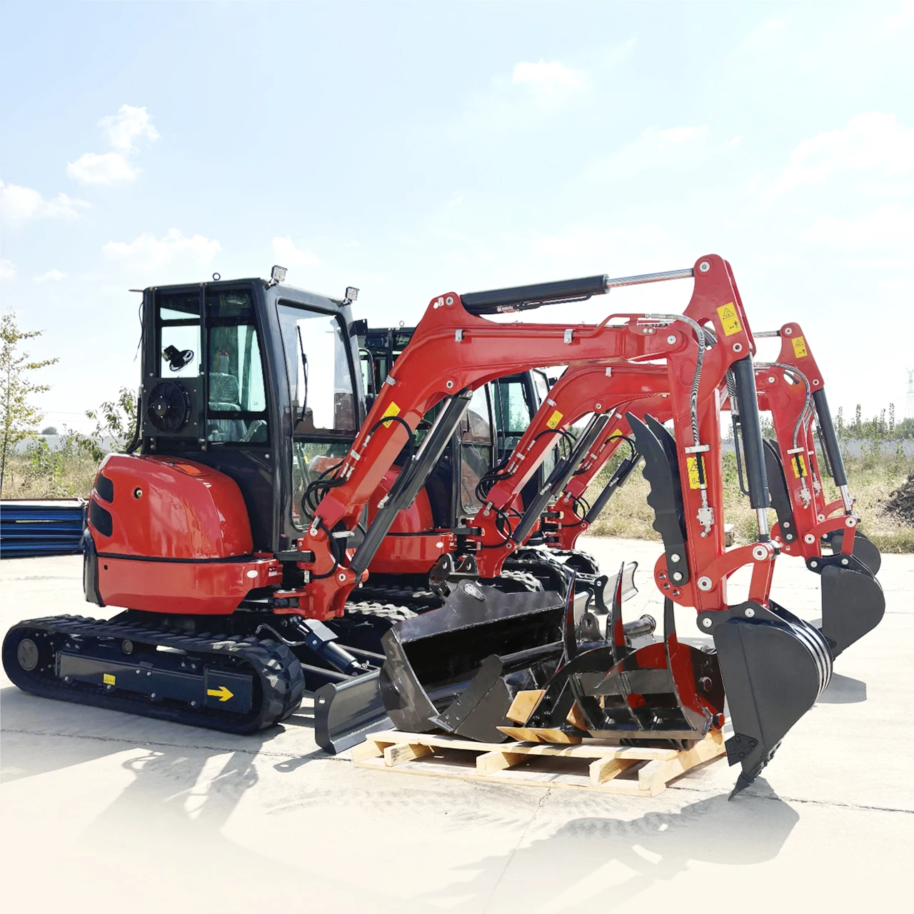 Free Shipping EPA Mini Excavator 2 Ton 1 Ton 3.5 Ton Excavator Mini Bagger  Japan Engine 1.5 Ton to US with CE Mini-excavator