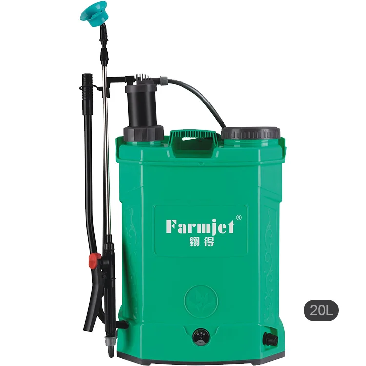Farmjet 16L Types of Knapsack Sprayer Agricultural Atomizer Plastic Water Tank Liquid Sprayer