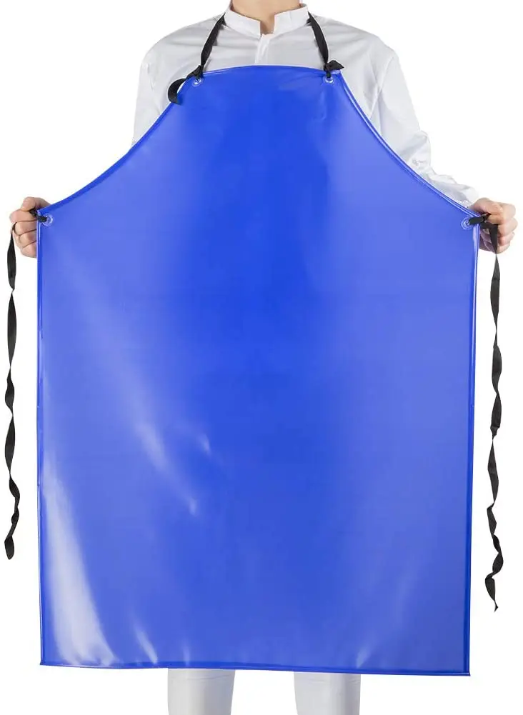 Waterproof Heavy Pvc Apron Projects Industrial Chemical Resistant Work