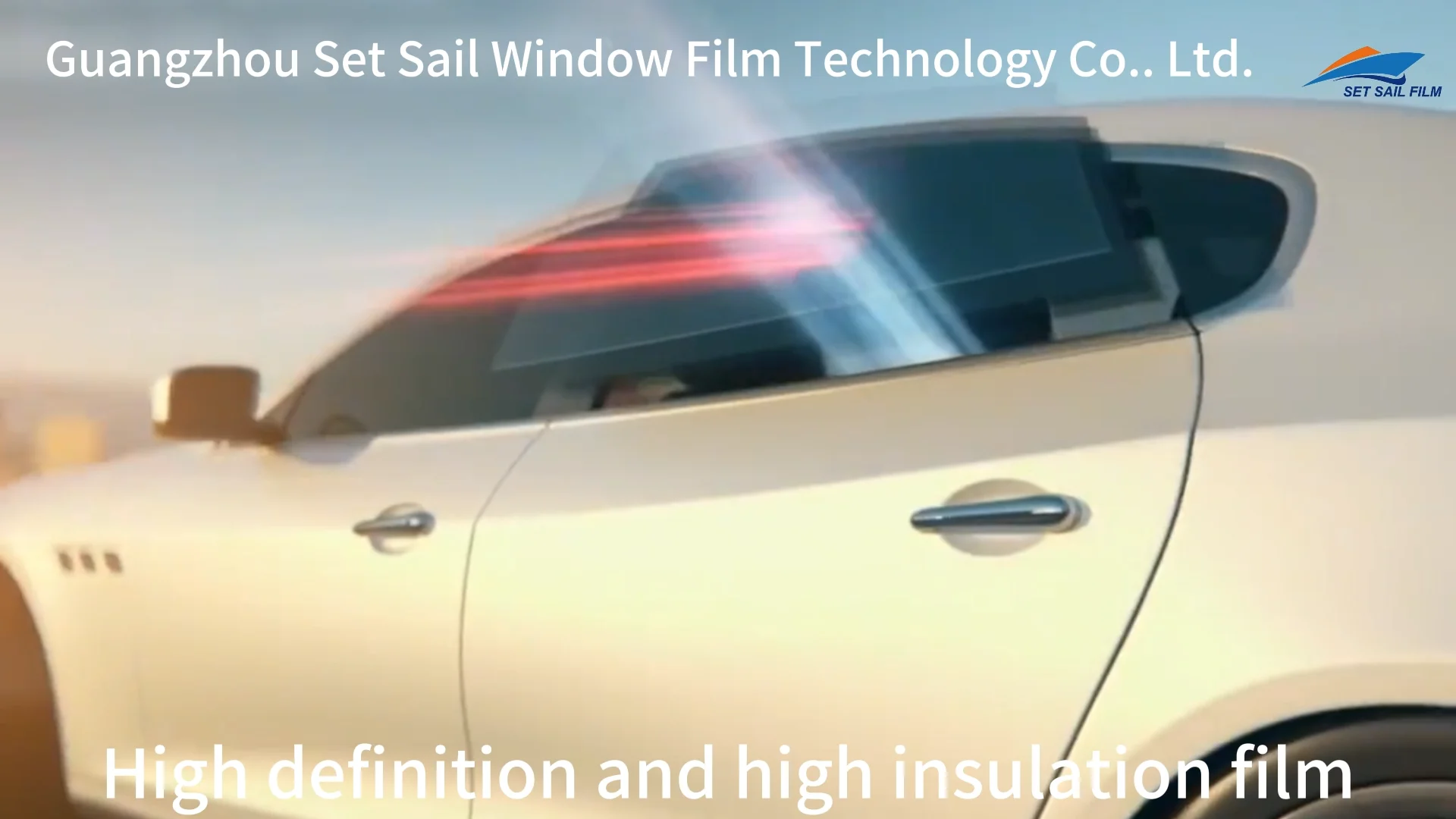 Hd Ceramics Heat Rejection Uv Protective Car Window Film Sputtering