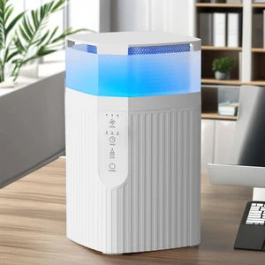 OEM ODM Multifunctional Mini Desktop Electric Humidifier Mist-Free Evaporative HEPA Filter Aromatherapy Household Air Purifier