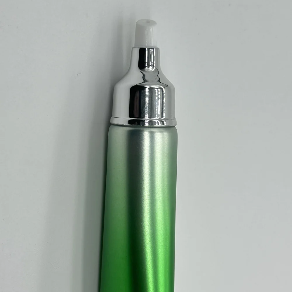 Dia19mm/10ml25ml Eye Cream Tube Green Soft Squeeze Lip Gloss Empty Tube Plastic Eye Cream Tube