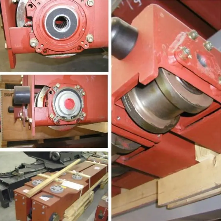 High Efficiency Wheel Block with Hallow Shaft for Overhead Crane Use-Material Handling Equipment Part