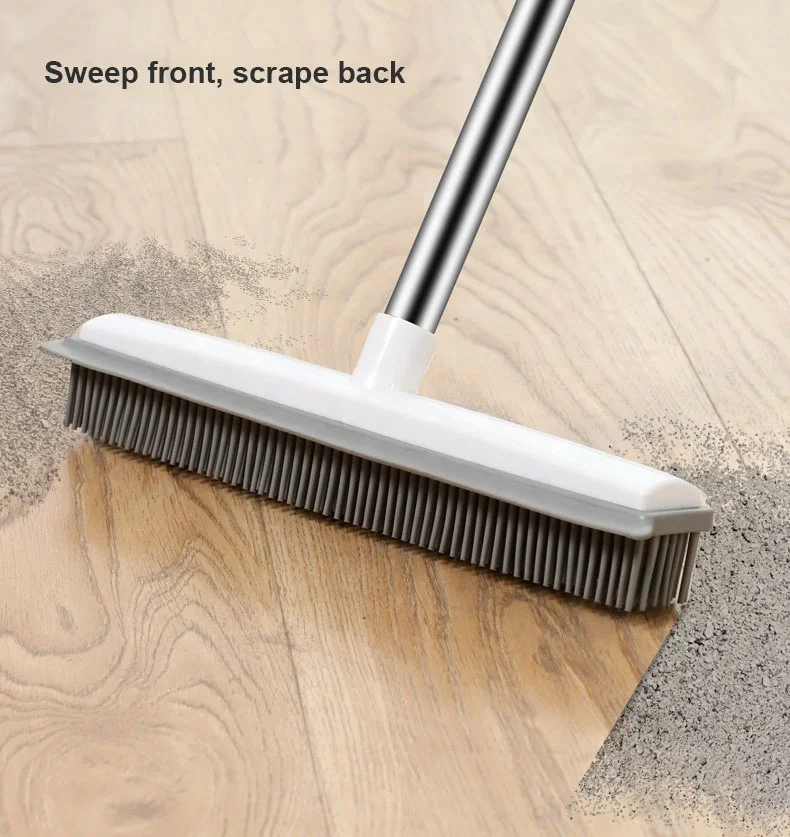 Пол с эффектом потертости; Щетка длинной ручкой 2 в 1 царапать и щетка Ванна TPR щеточка для чистки ванная комната стены кухни палубы