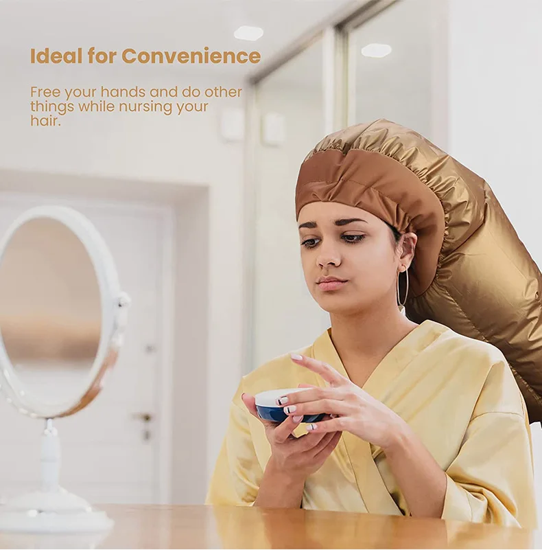 Sliver/pink Steamer Home Hair Dryer Easy Use Soft Salon