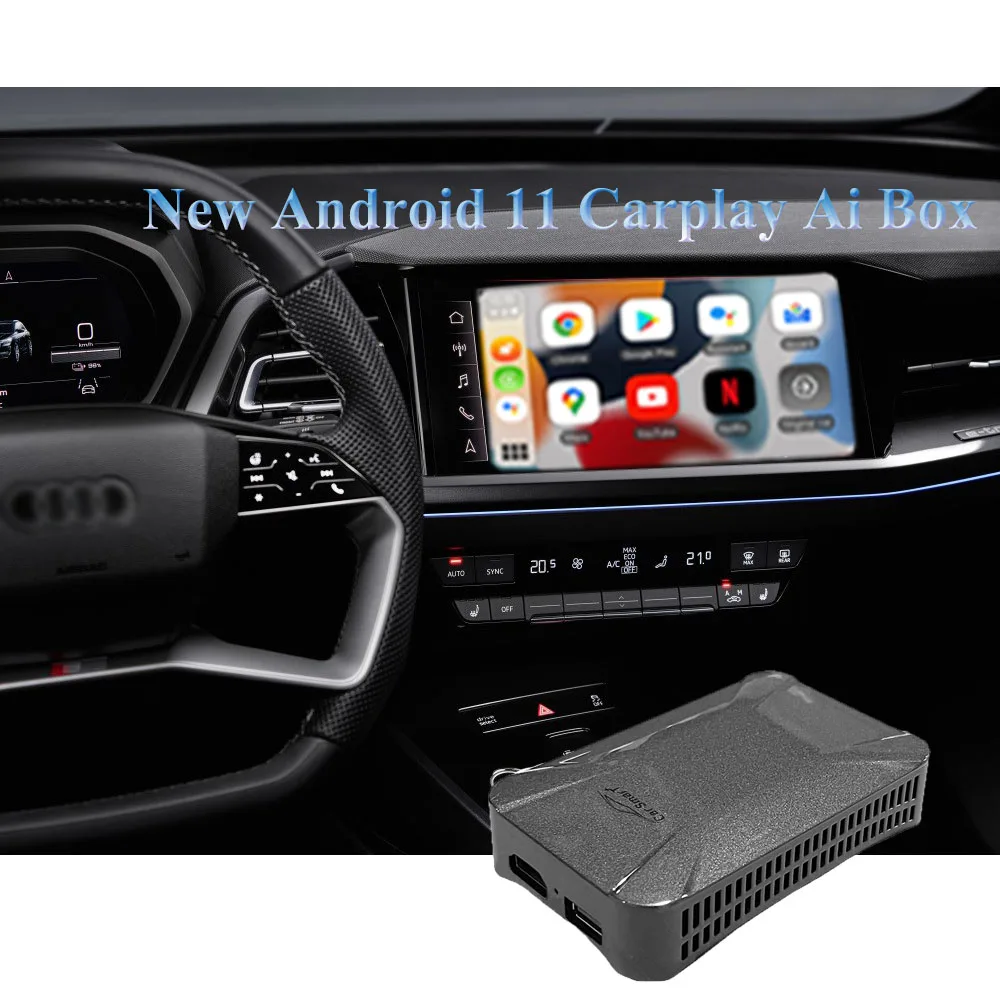 スミラーリ Ai Box Android 11、gps内蔵ワイヤレスcarplay Android