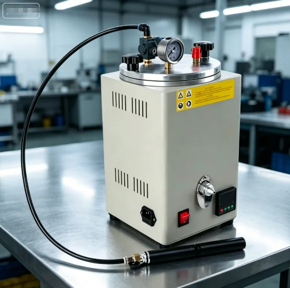 TEBAK New Jewelry Wax Injection Vacuum Injector Machine with Motor for Jewelry Workshop