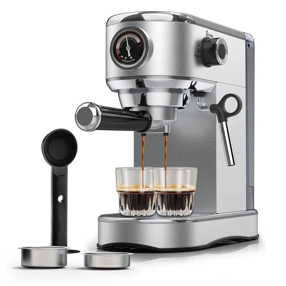 Espresso Machine Coffee/latte/cappuccino Machine Stainless Steel 2