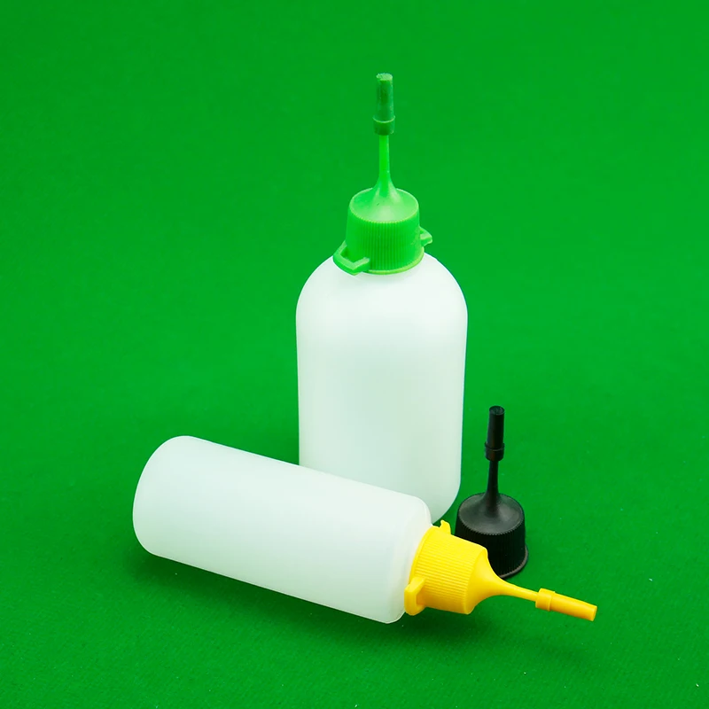 Empty Super Bottle Cyanoacrylate Glue Dropper Plastic Bottle Ink bott;e