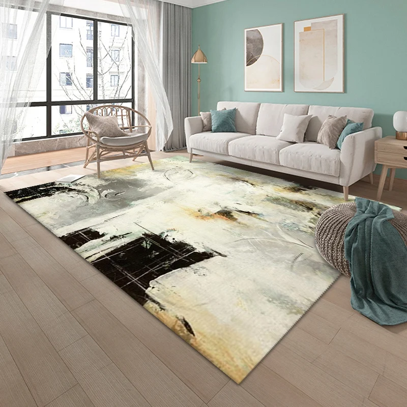 Nordic Europe New Design Modern Abstract 3D Print Cheap carpets and rugs for Living Room and bedroom