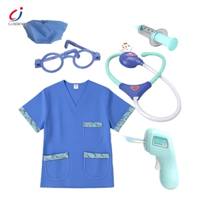 Chengji Family Doctor Play Set Toys Pretend Medical Education Simulation Kids Cosplay Clothes Boys Girls Role Play Doctor Play