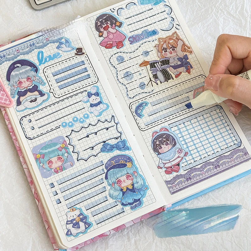 Japanese Kawaii Stationery Highlighter Set 4 Colors