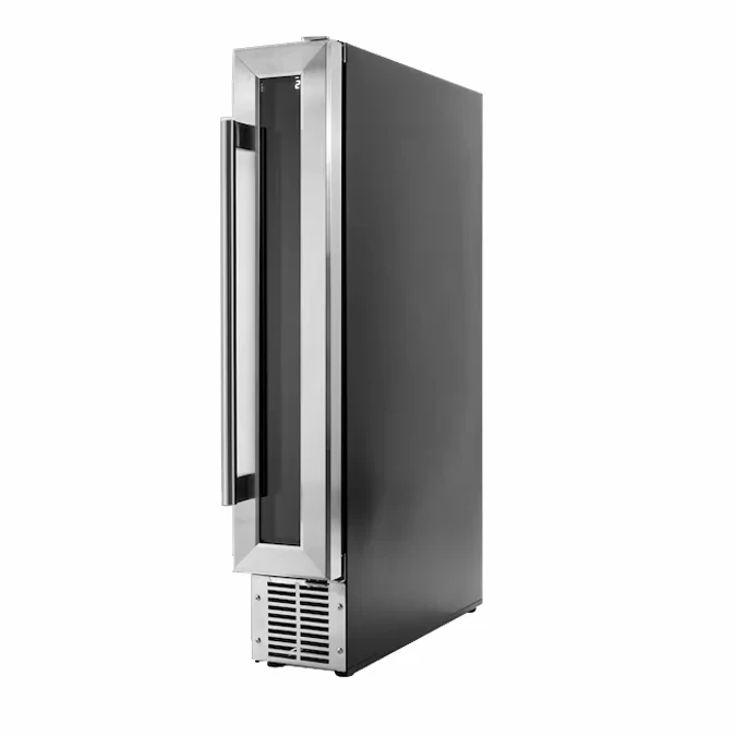 Built In Slim 7 Bottle Mini Wine Cooler Fridge Rcellar With Glass Door