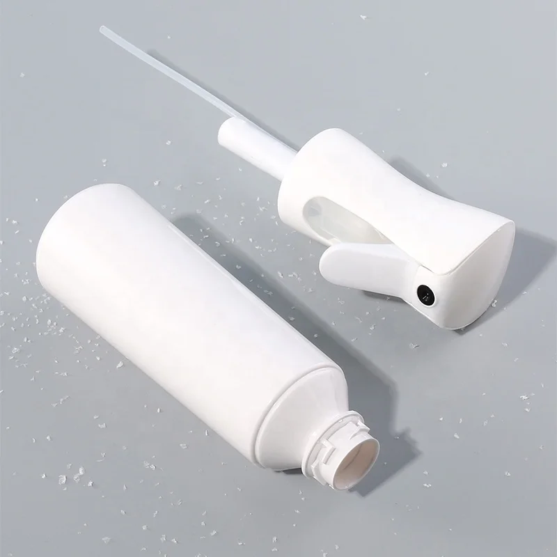 Plastic Continuous Mist Spray Bottle Empty Hair Salon Barber Fine Mister Spray Bottle Trigger Atomization High Pressure