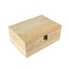 Scatola di legno di pino personalizzata