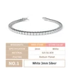 Rodium Plated 3mm