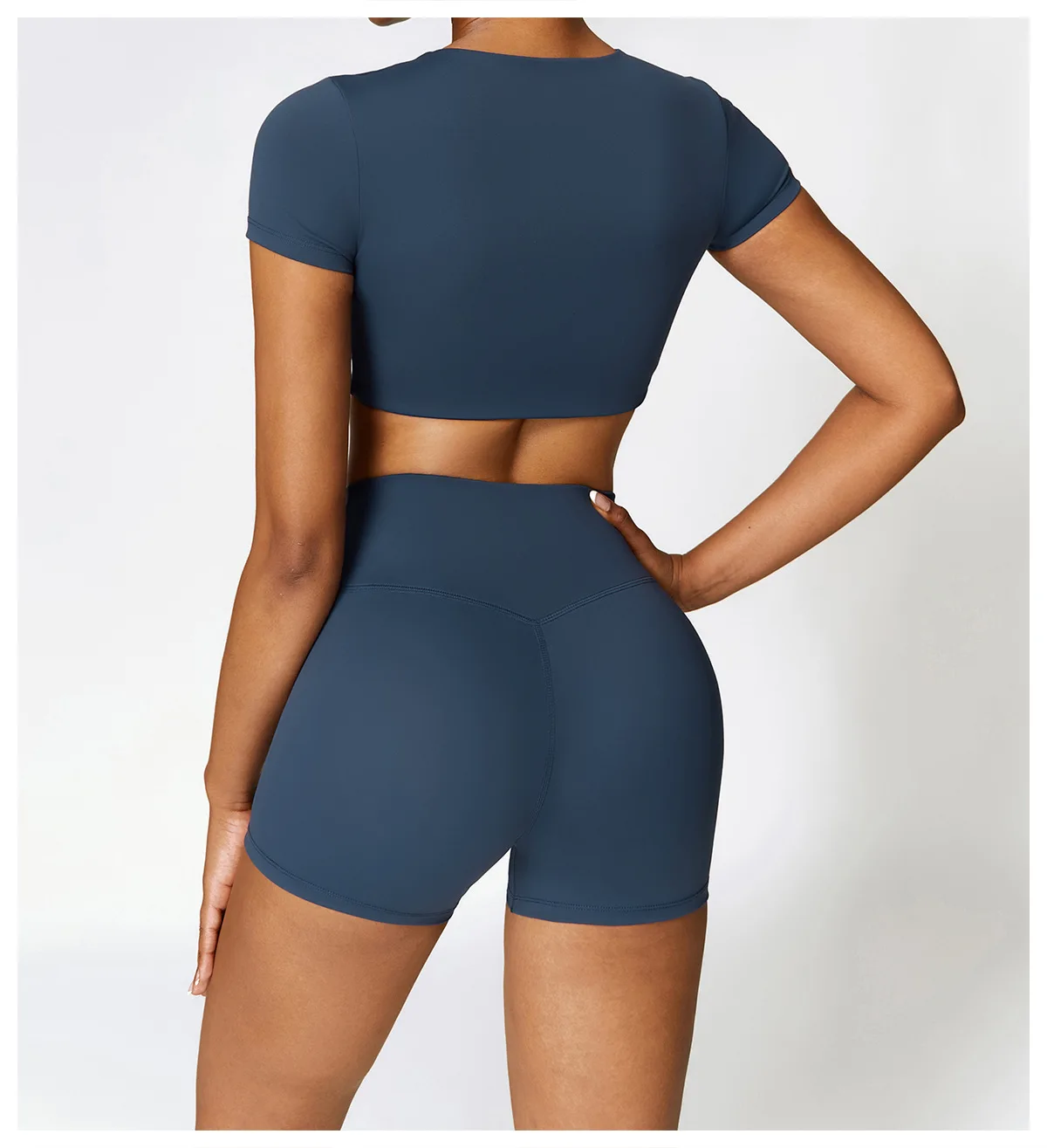 Custom Inked Popcolour Yoga Shorts - Flat Supplex main image 1