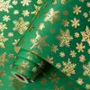 Flocon de neige en feuille d'or