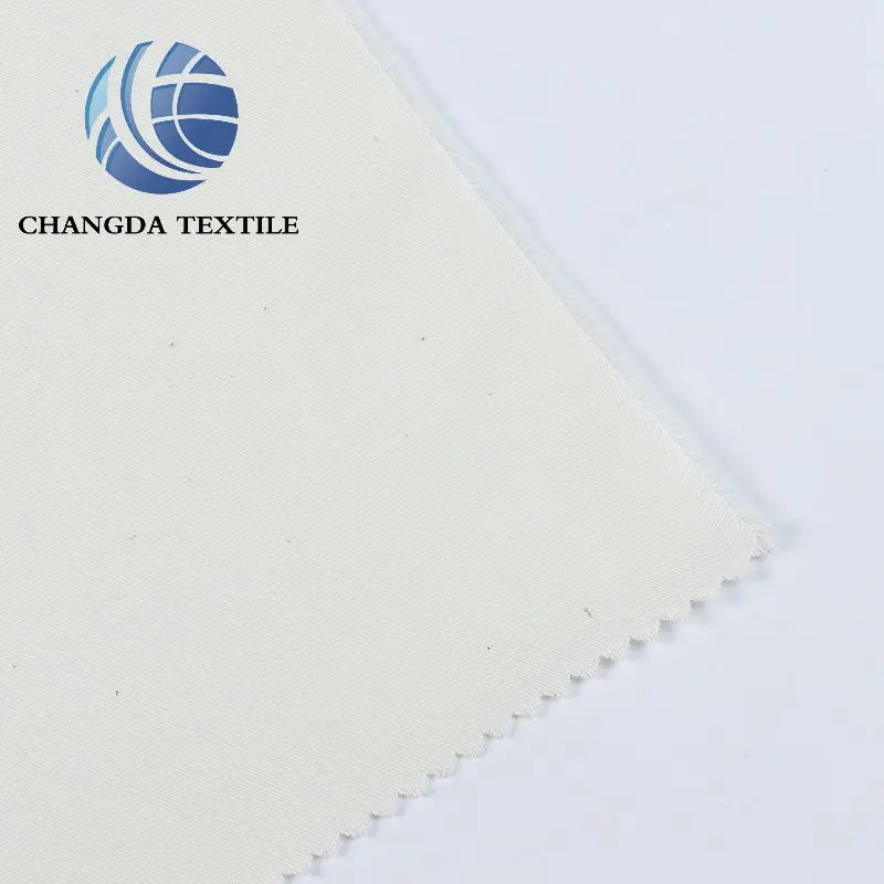 Hot Sell Plain White Combed Cotton Fabric 121Gsm Dye Printing Bleach
