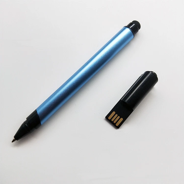 金属外壳4g圆珠笔品牌2.0闪存盘16g廉价SDK UDP芯片名片笔驱动8G