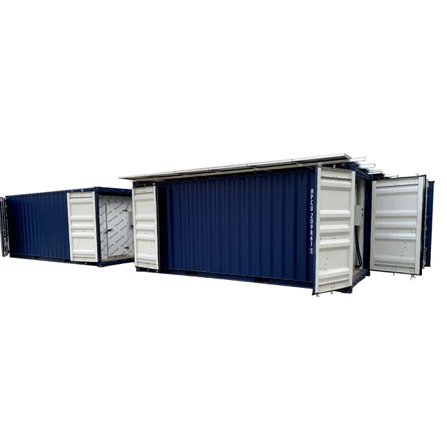 20ft Solar Powered Refrigerated Containers Freezer Tepmerature For Cold ...