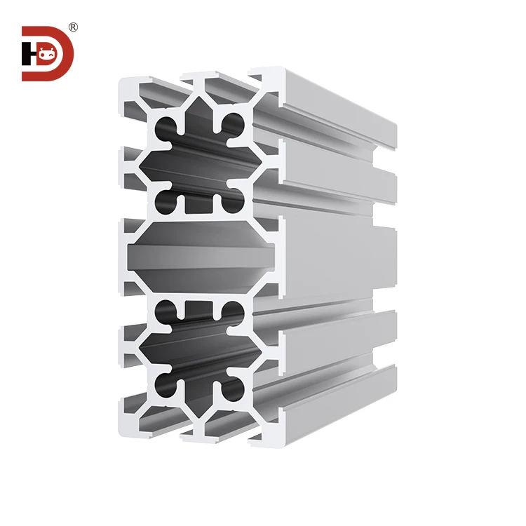 European Standard 50100 Double Slot Industrial Aluminum Profile Automation Equipment Rack Industrial Aluminum Profile supplier