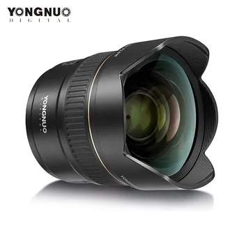 YONGNUO YN14mm F2.8N Wide Prime AF/MF Diagonal Angle YN14 F2.8 Lens for D5600 D5500 D850 D600 DSLR Camera detail image