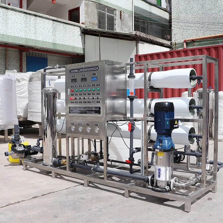 6000L Automatic Water Purification Systems Machine/ Water Treatment System Equipment / Drinking Water Bottling Plant