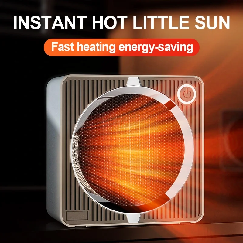 High-power Quick Heating Heater Portable Small Heater Household Intelligent Shaking Head Desktop Electric Heater 4