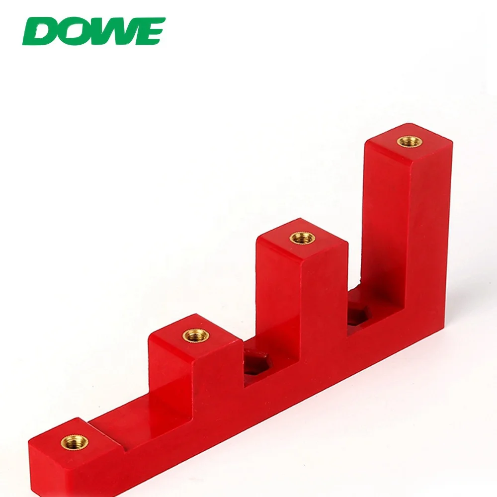 DOWE CT Busbar Low Voltage Custom Electric Bar Busbar Standoff Insulators For Distribution Box Board Panel