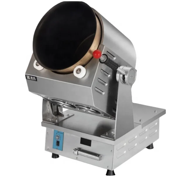 Efficient and Smart Commercial Electric Stir-Frying Drum Cooking Machine