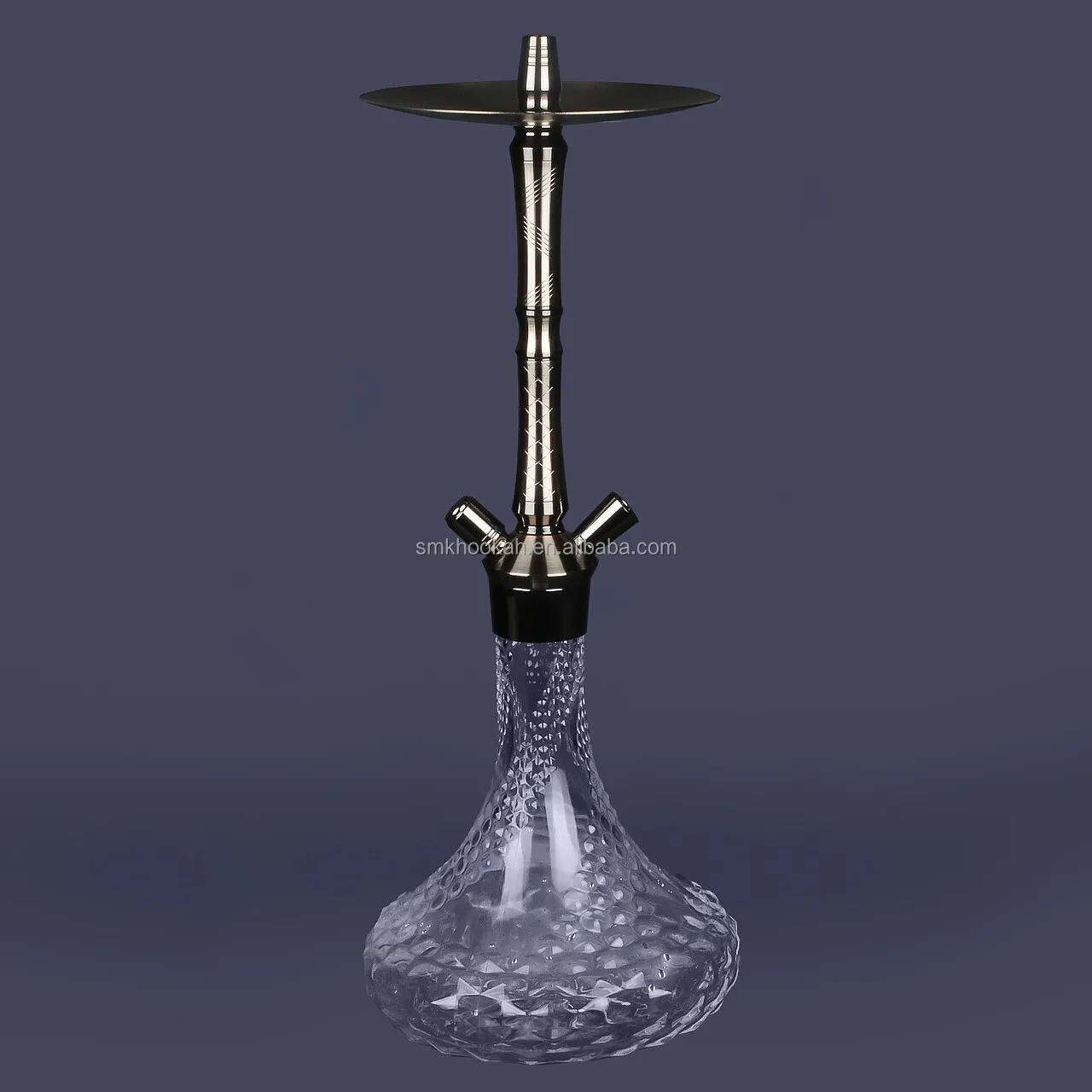 2024 Newest Design Aluminium Hookah Large Size Shisha Portable Chicha Hukka Smoking Nargile