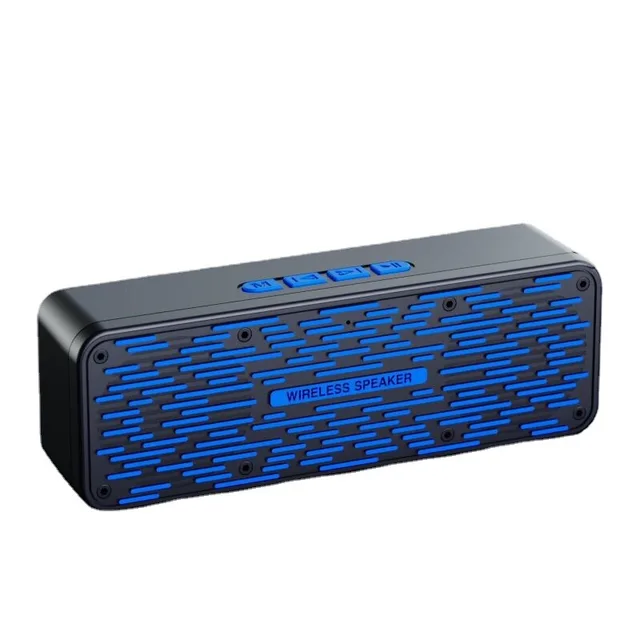 Wireless Speaker Portable Bluetooth Speaker The Next Generation Portable Speaker with Custom Bass Radiator for Home, Outdoor 5W