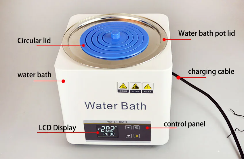 thermostatic water bath lab