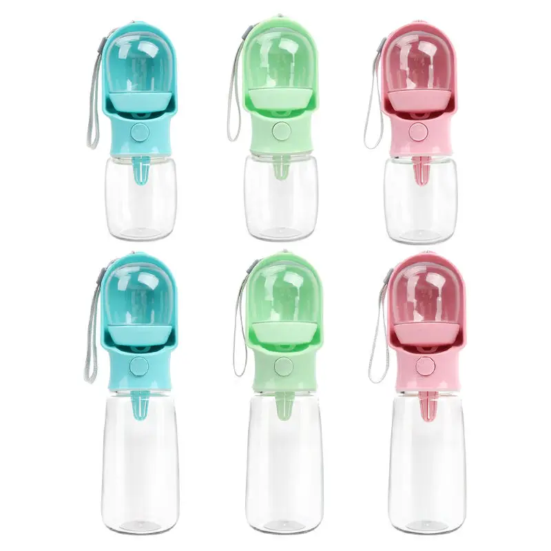 Wholesale Leak-Proof Pet Plastic Small Dog Travel Water Bottle and
