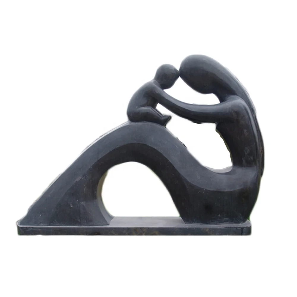 Outdoor Garden Decor Statue Carrara Hand Carving Abstract Art Sculpture for Sale