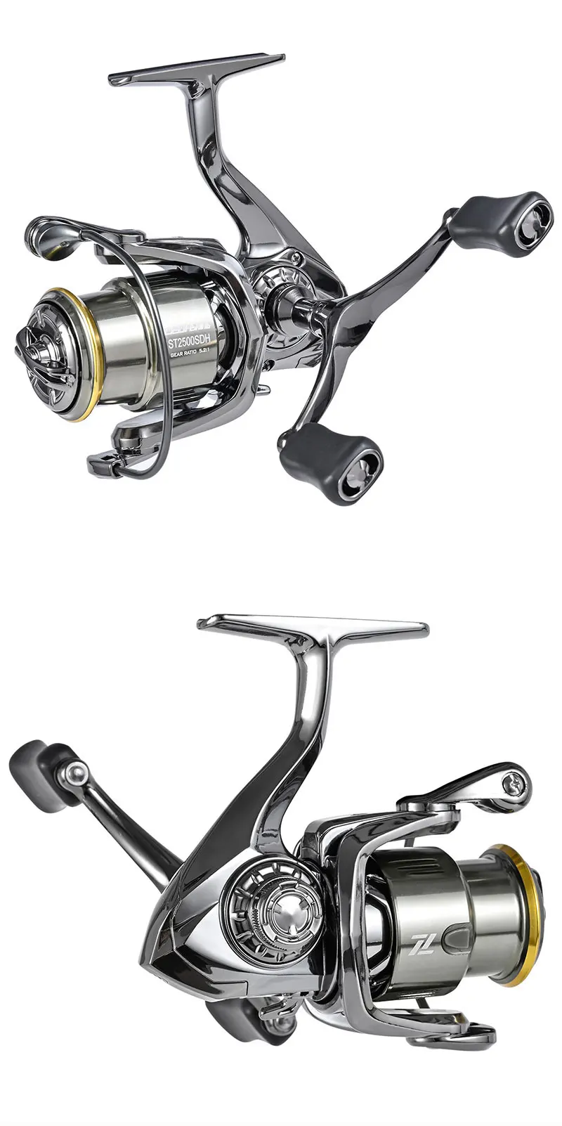 1500/ 2500/ 3500 Series Spinning Fishing Reel Fishing Wheel For