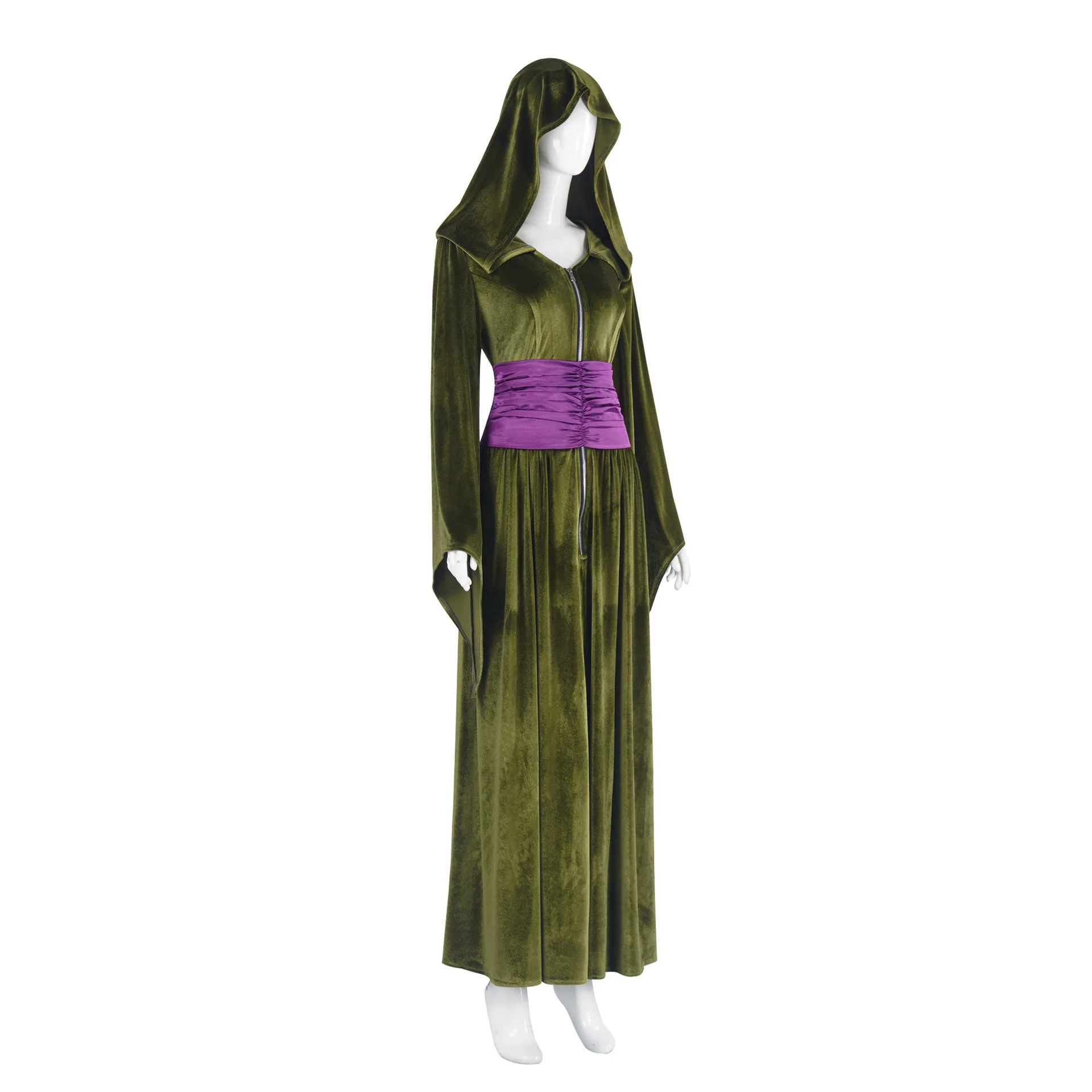 green emerald velvet dress Womens Lady In Waiting Adult Costume  Costume Super Center