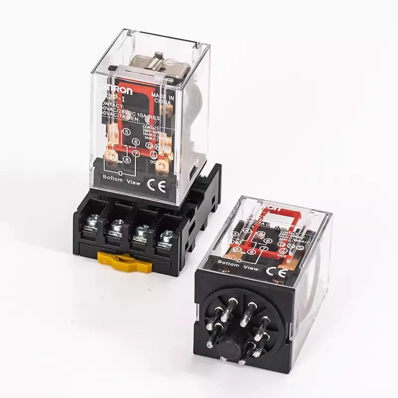 MK2P-I MK3P-I Küçük Mini Elektromanyetik Genel Amaçlı 8 Pimli/11 Pimli Endüstriyel Kullanım İçin Röle