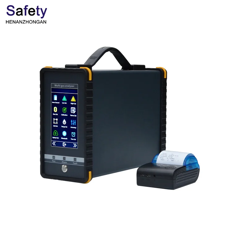 S360 Portable Gas Analyzer with Cooling Probe High Temperature and Humidity Measurement Function