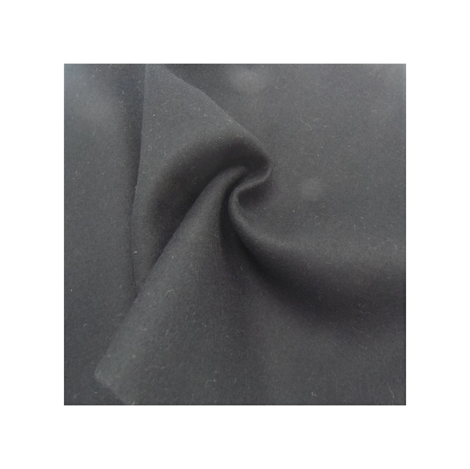 Двухсторонняя шерстяная ткань melton, плотная окрашенная цветная верхняя одежда, тканый флисовый текстиль для верхней одежды