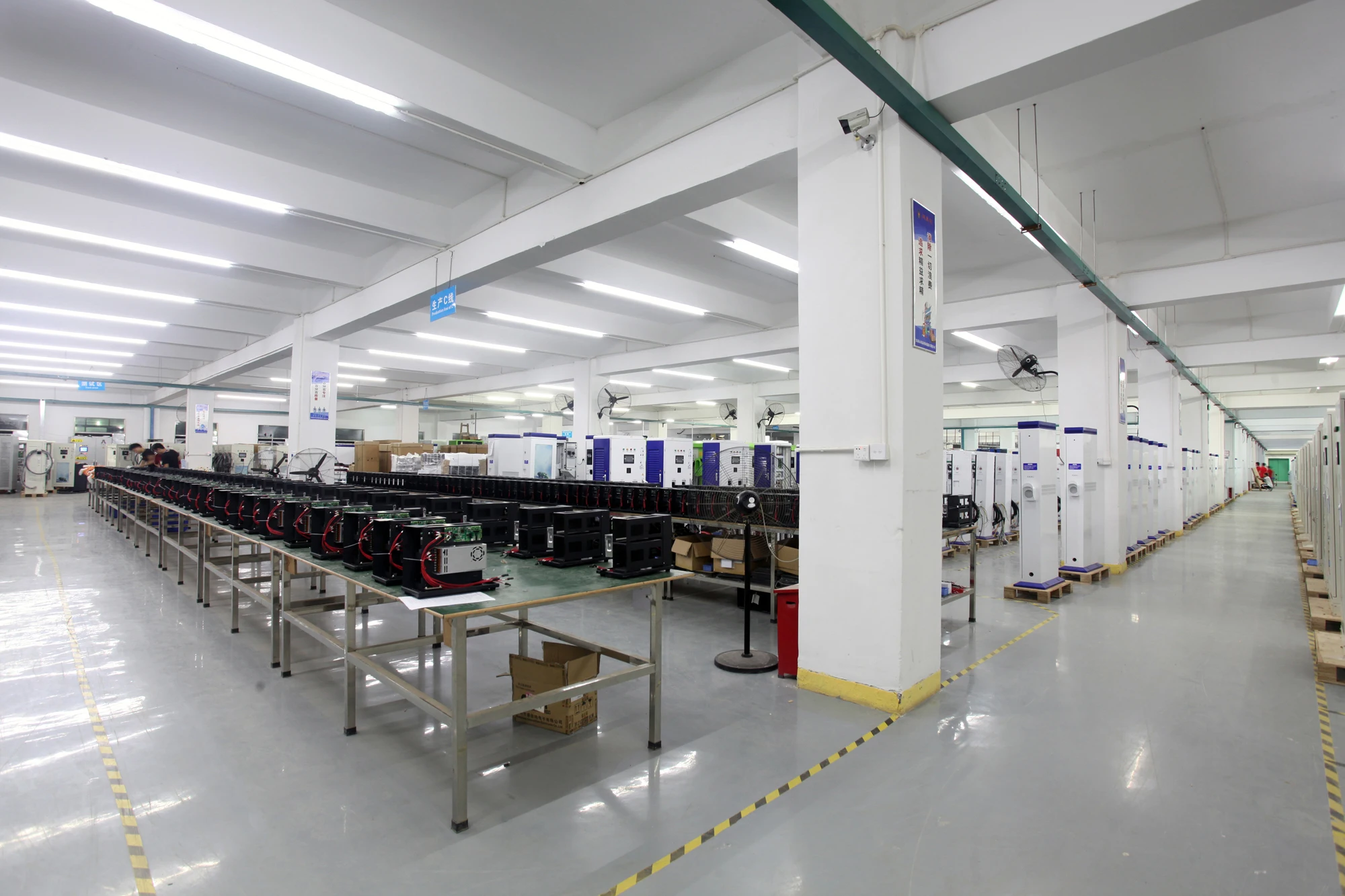 AC+DC Electric Car Fast EV Charger - 3 Guns Charging Station